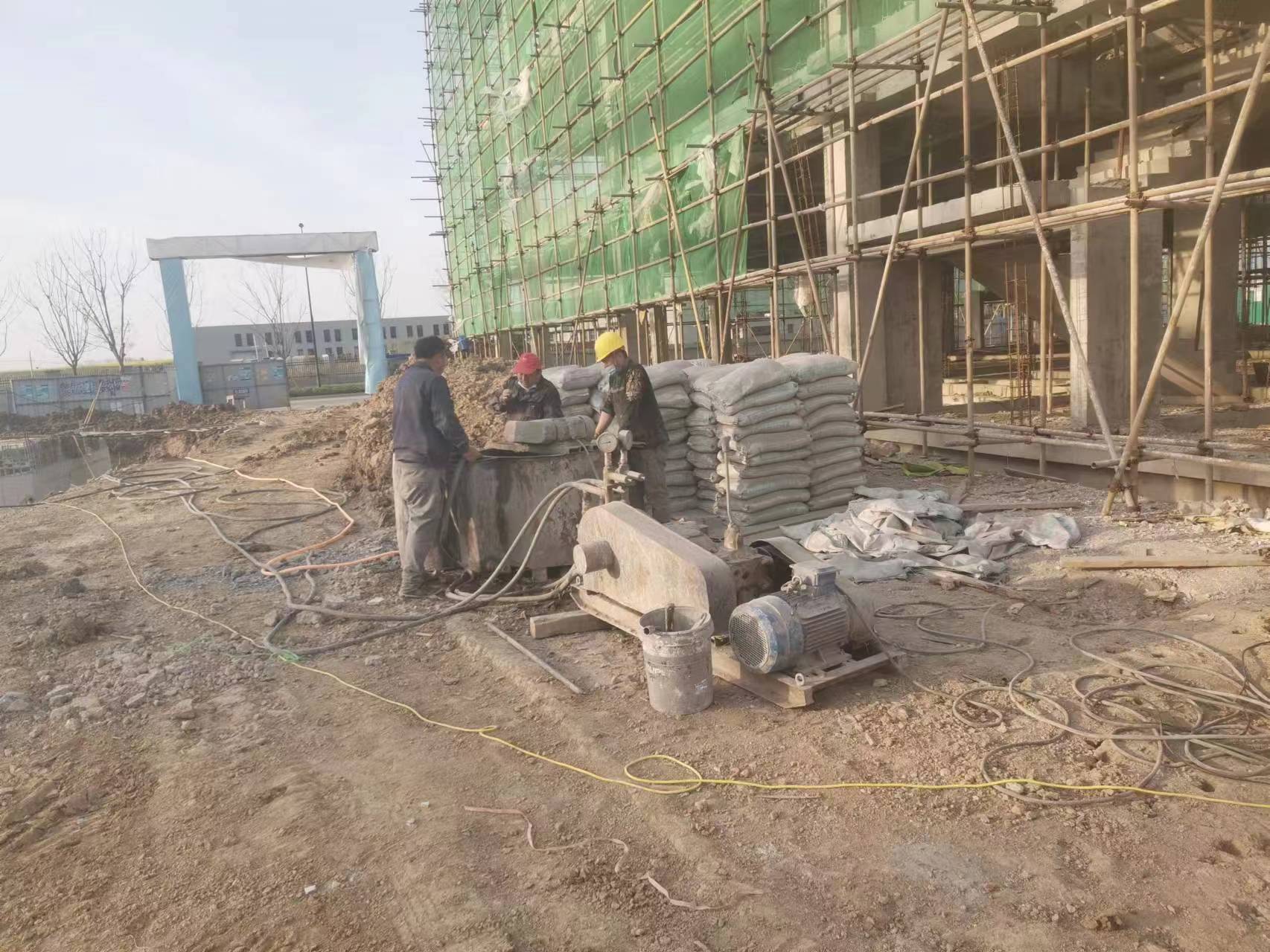 新宁别墅下沉注浆